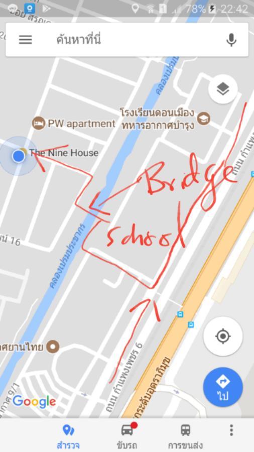 The Nine House Vandrerhjem Bangkok Eksteriør bilde